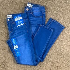 2 NEW Girl’s 7/8 Skinny Jegging Jeans